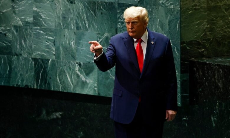 US President Slams Broken Escalator Immigration and Climate Activism.jpg