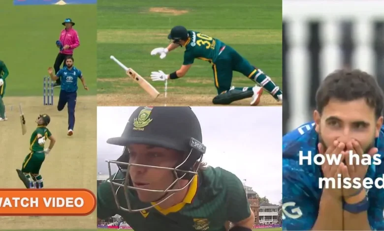 WATCH Tristan Stubbs narrowly avoids disaster as bat slips and.webp.webp