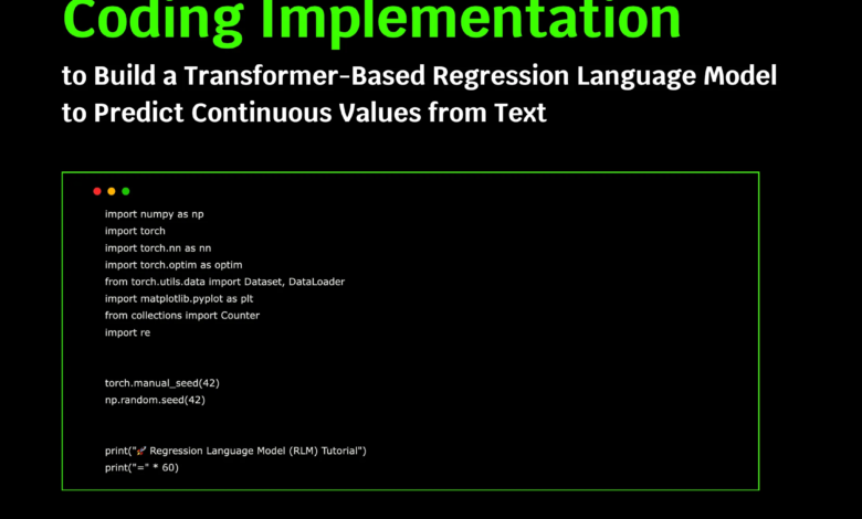 1759638299 A Coding Implementation to Build a Transformer Based Regression Language Model.png