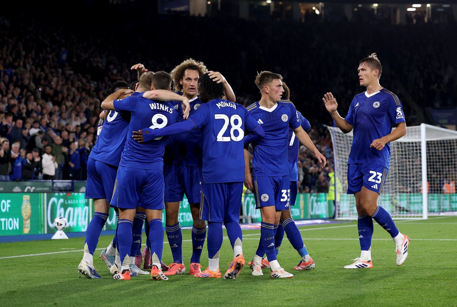 Players in Leicester City