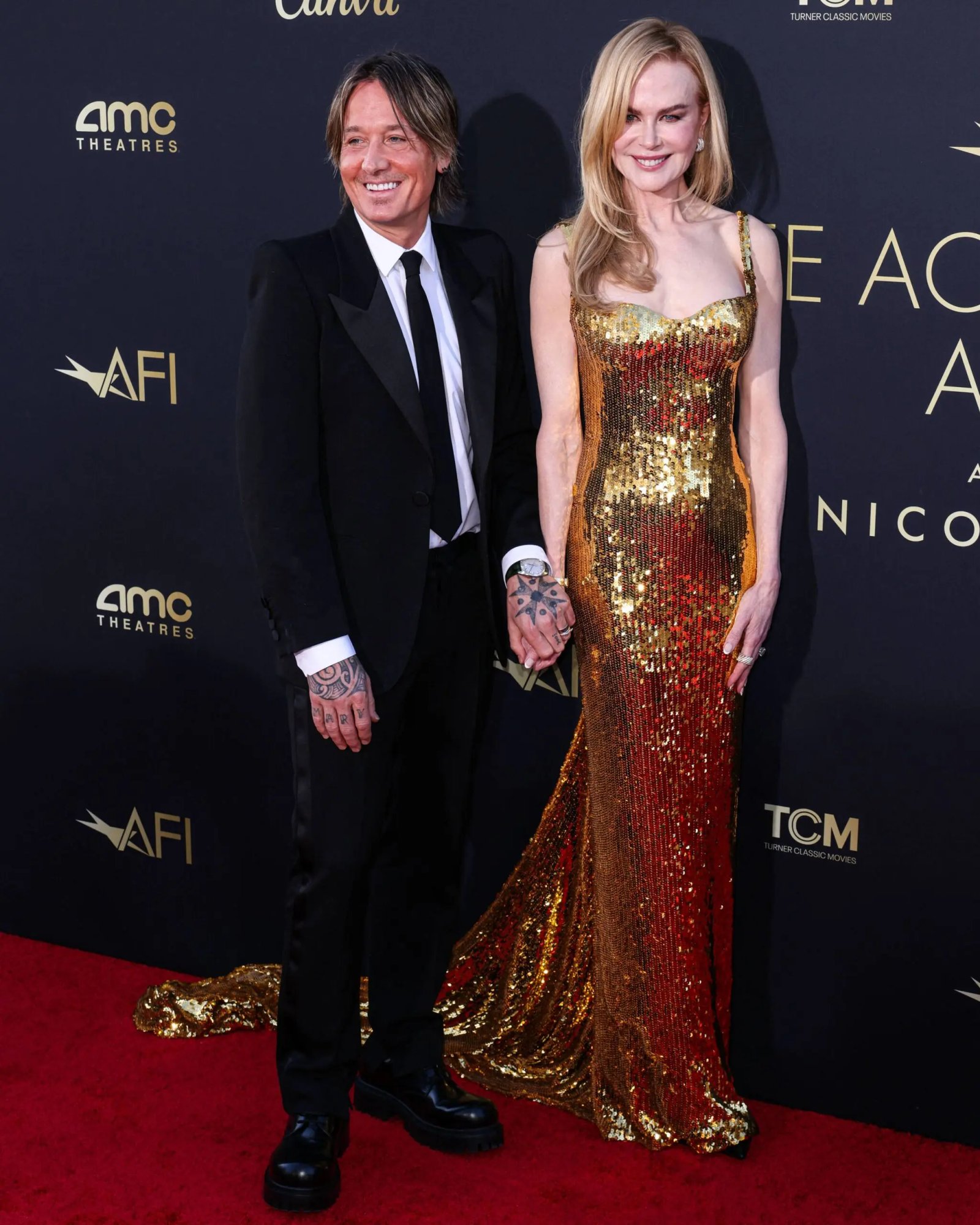 Nicole Kidman and Keith Urban at the annual AFI Lifetime Accoment Awards 49