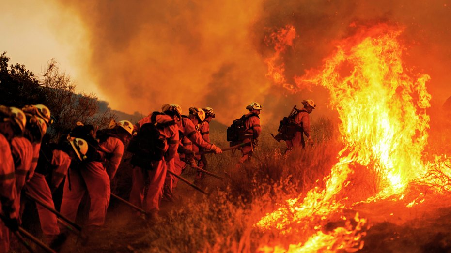 Firefighters in California
