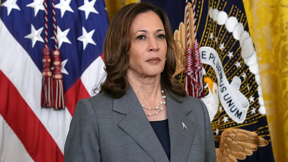 Former Vice President Kamala Harris at the White House