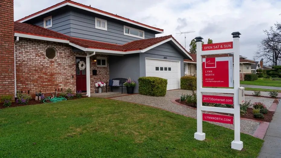 A house in California is for sale.
