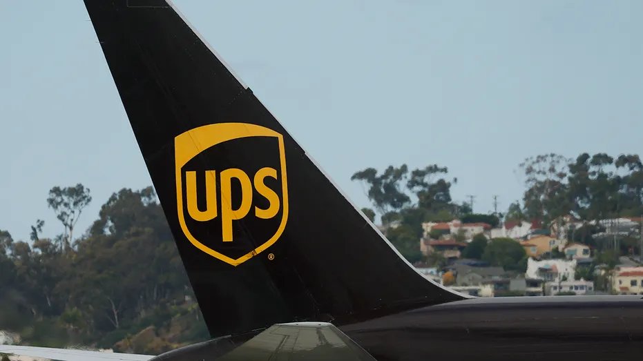 UPS logo on board
