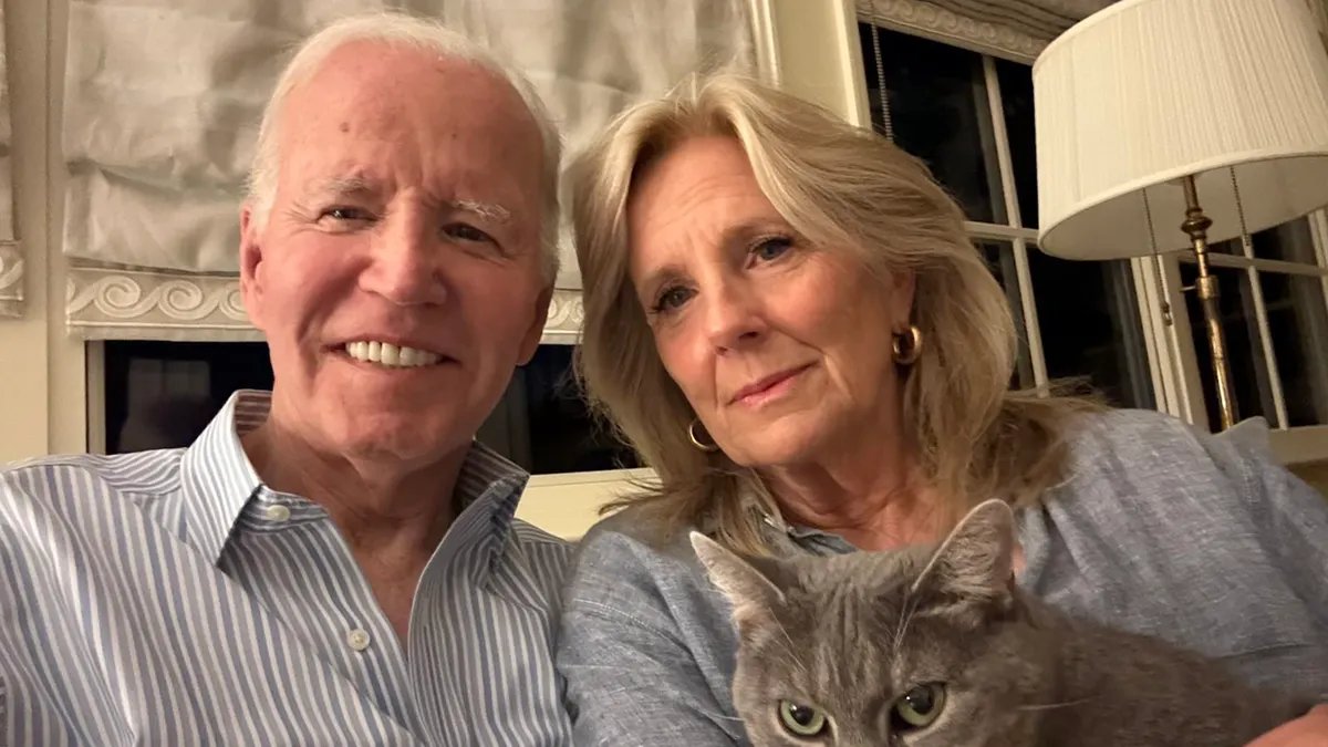 Portrait of Joe and Jill Biden