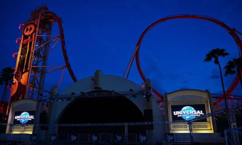 1760294467 Universal Orlando roller coaster catches fire during demolition.jpg