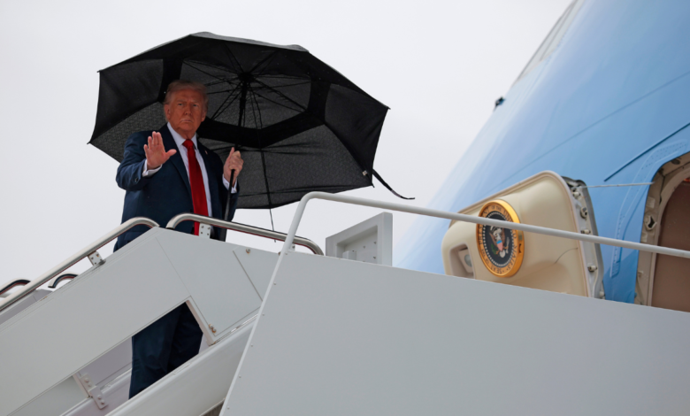 1760324671 Trump begins the week in the Middle East overseeing historic.png