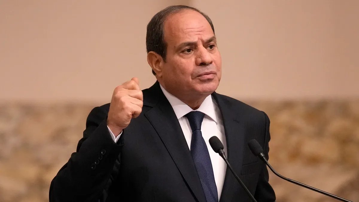 Egyptian President Abdel Fattah El-Sisi