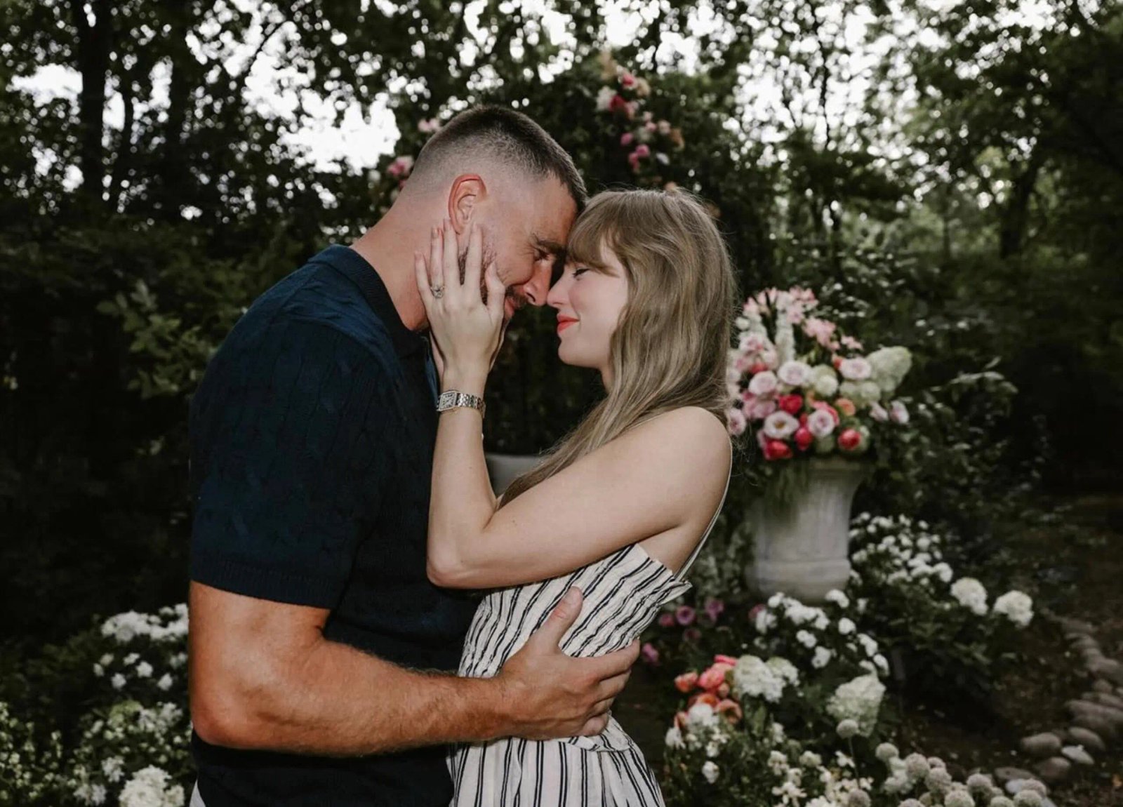 Taylor Swift and Travis Kelce's engagement