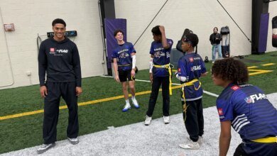 1760481115 Ravens Kyle Hamilton hosts flag football clinic for military kids.jpg
