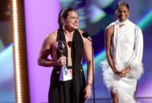 1760552955 Ilona Maher steals the spotlight in backless brown dress as.jpg