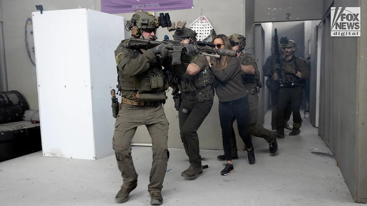 The HSI SWAT team conducts training exercises in preparation for the Super Bowl