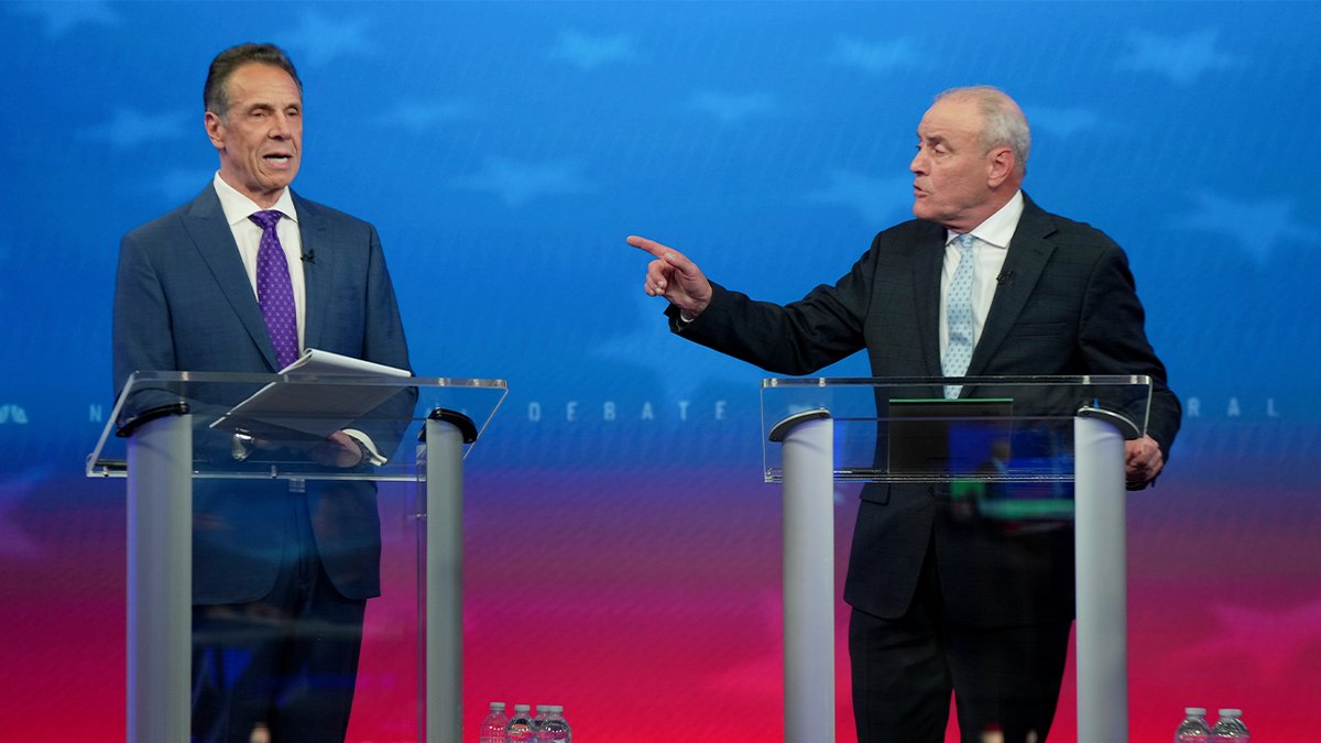 Cuomo and Sliwa mayor debate