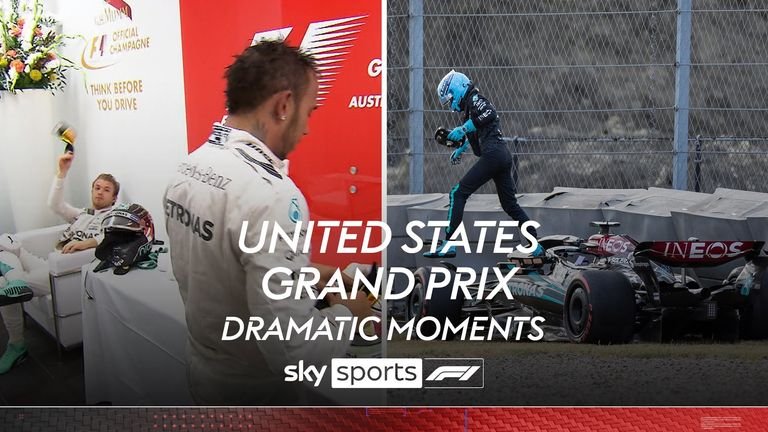 Take a look at some of the most dramatic moments that happened at the United States Grand Prix.