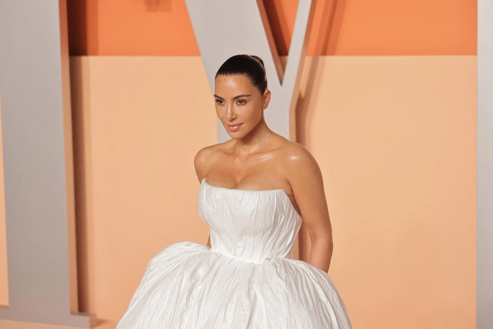 Kim Kardashian at the Vanity Fair Oscars 2025 party