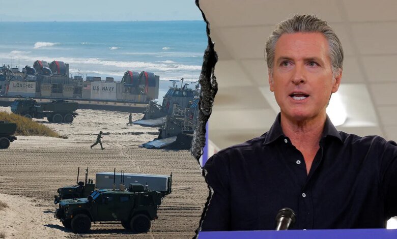 1760833841 Newsom clashes with White House over Marine Corps celebration highway.jpg
