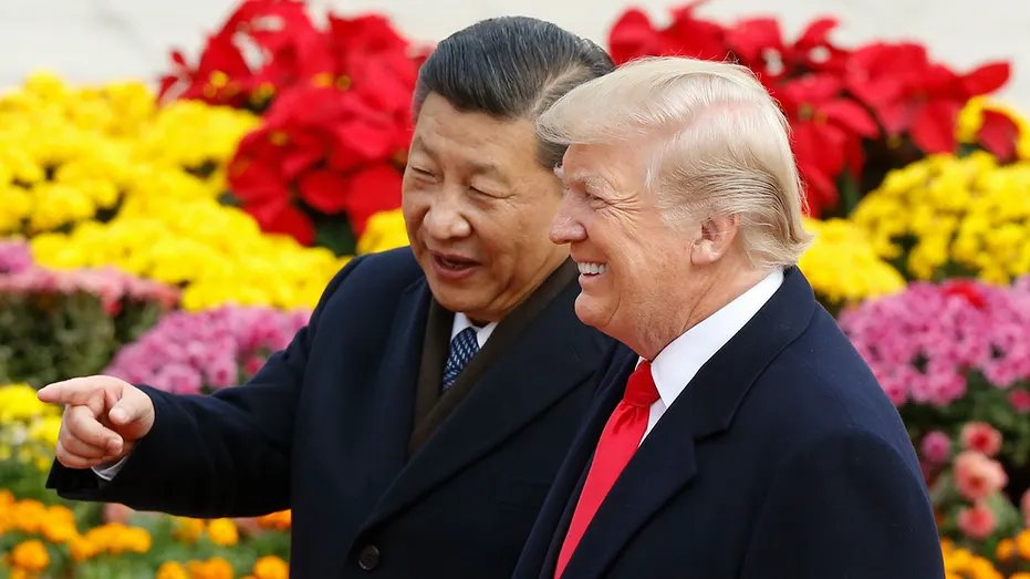 US President Trump visits China