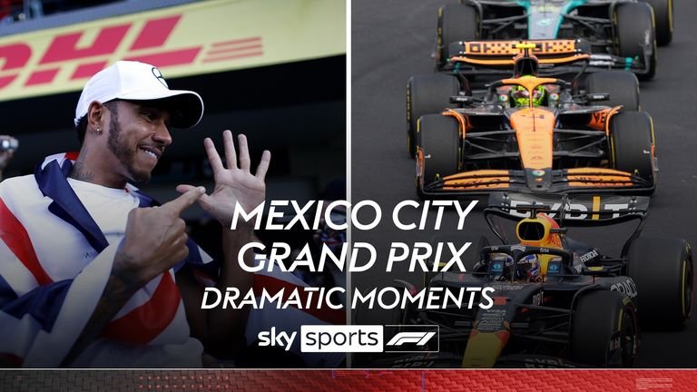 Take a look at some of the most dramatic moments that happened at the Mexico City Grand Prix.