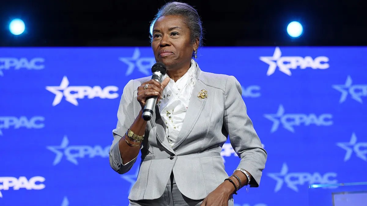 Winsome-earle Sears speaks at a campaign event