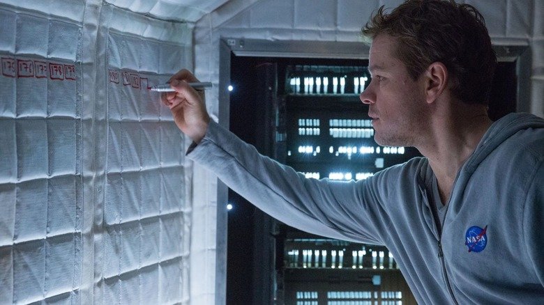 Mark Watney keeps a record of his days on Mars in The Martian