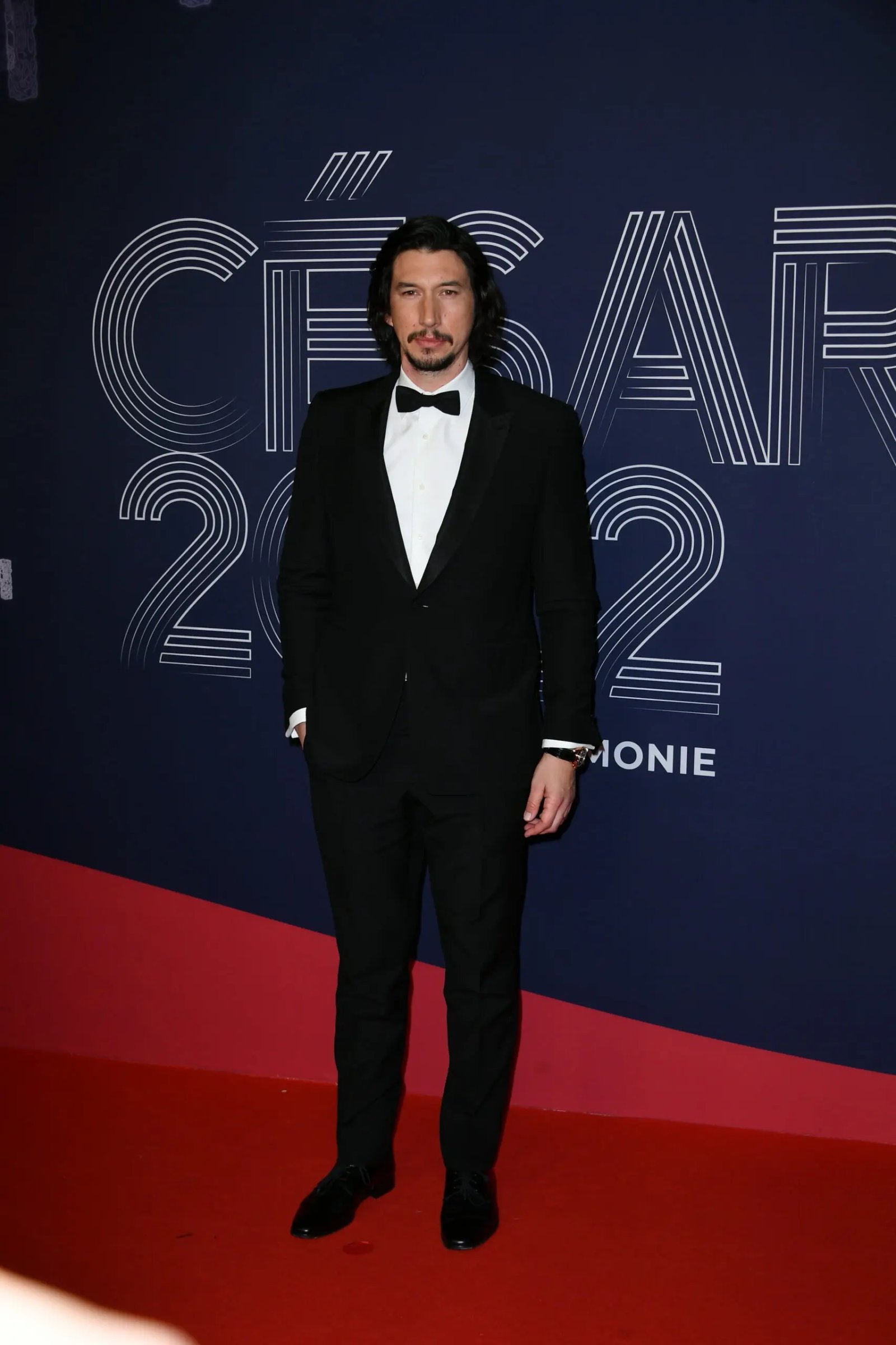 Adam Driver arrives at the 47th César Film Awards in Paris