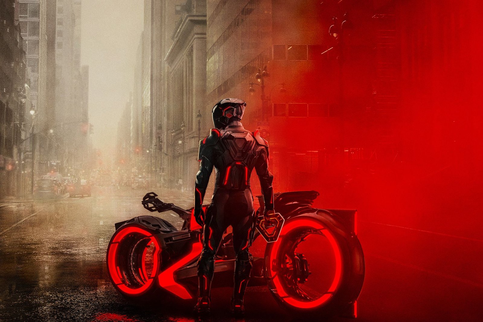 Tron Ares Bike Light Sticker