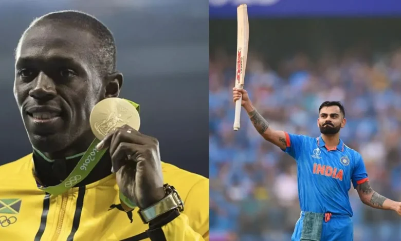 Can Virat Kohli and Usain Bolt team up Olympic champion.webp.webp