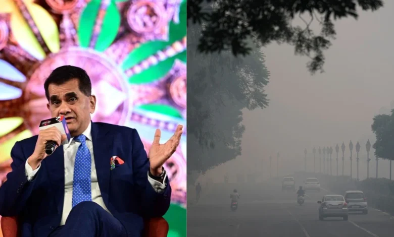 Delhis AQI crosses 400 Amitabh Kant calls for unified plan.webp