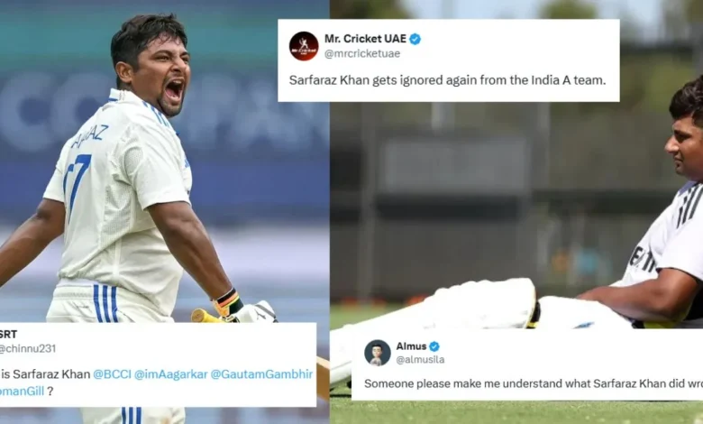 Fans slam BCCI for ignoring Sarfaraz Khan in India A.webp.webp