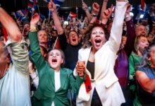 Liberal D66 party set to win Dutch parliamentary elections exit.jpg