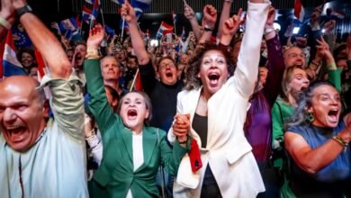 Liberal D66 party set to win Dutch parliamentary elections exit.jpg