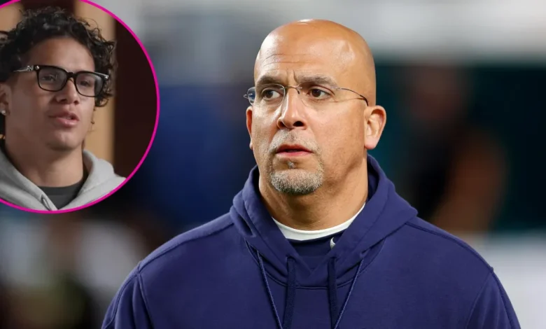 Penn State Players React to Head Coach James Franklin Being.webp