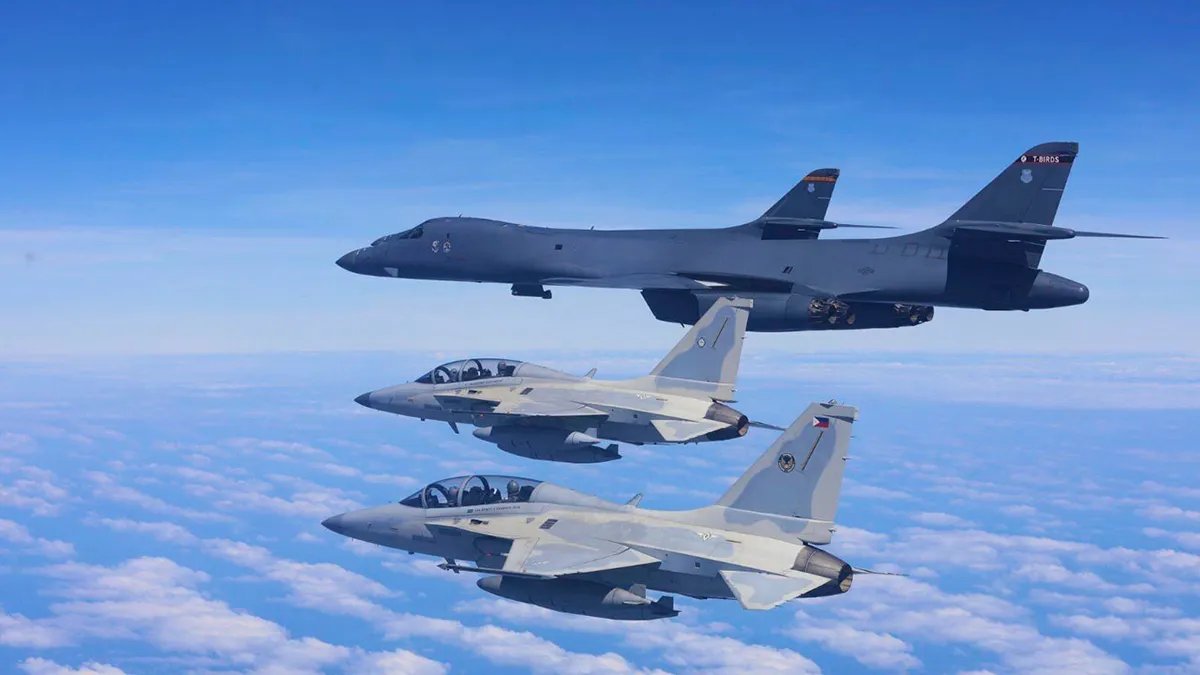 Air patrol in the Philippines