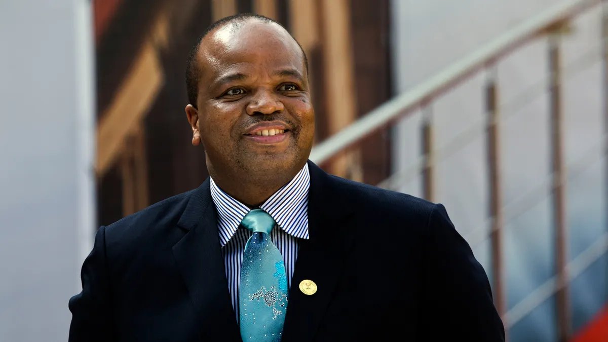 King Mswati III