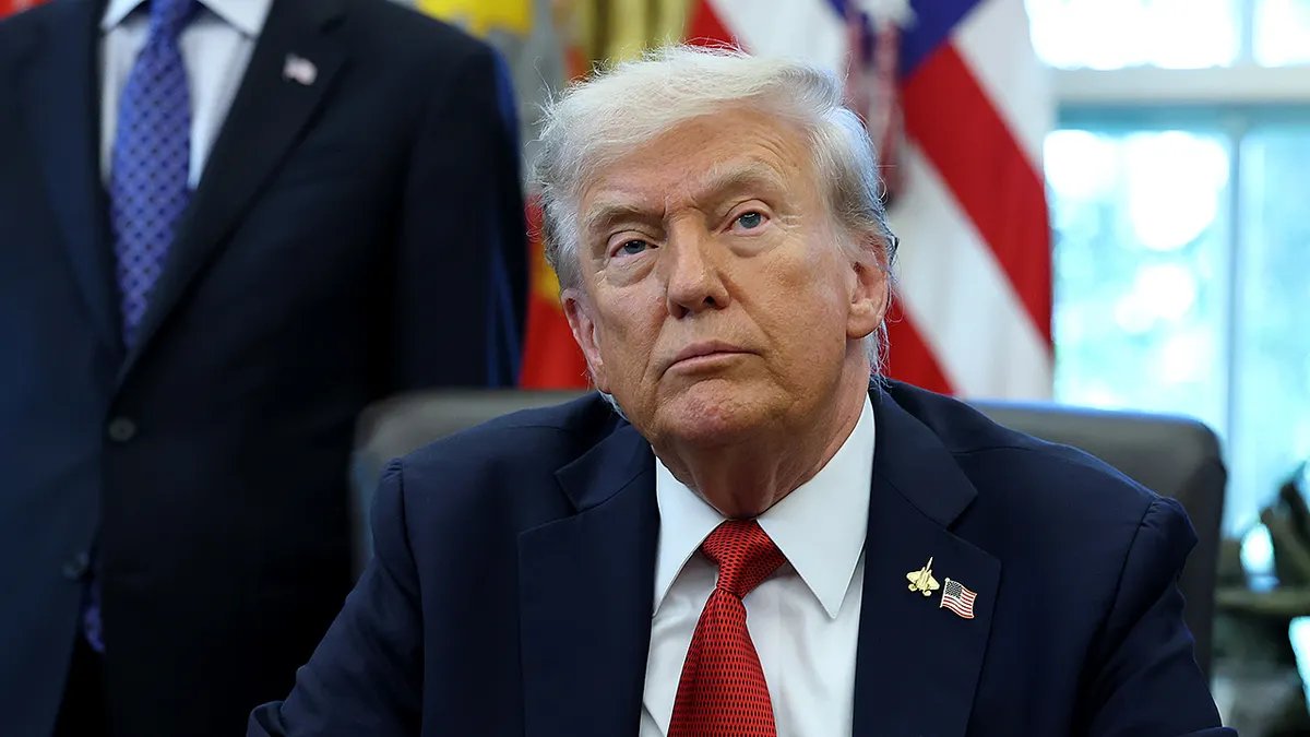 President Trump in the Oval Office