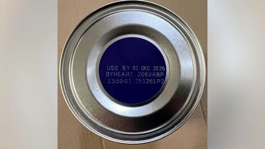 Expiry date on infant formula