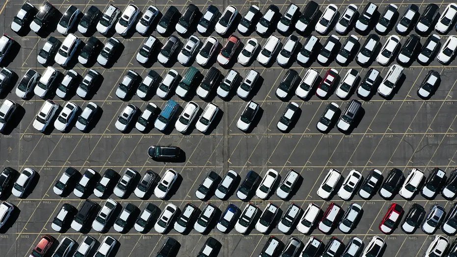 Aerial photo of Toyota