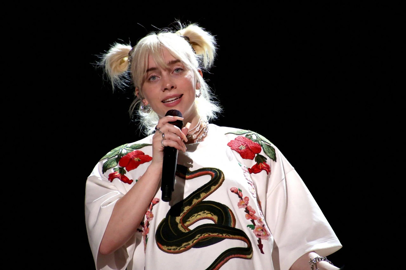 Billie Eilish at the Global Citizen Festival 2021-New York