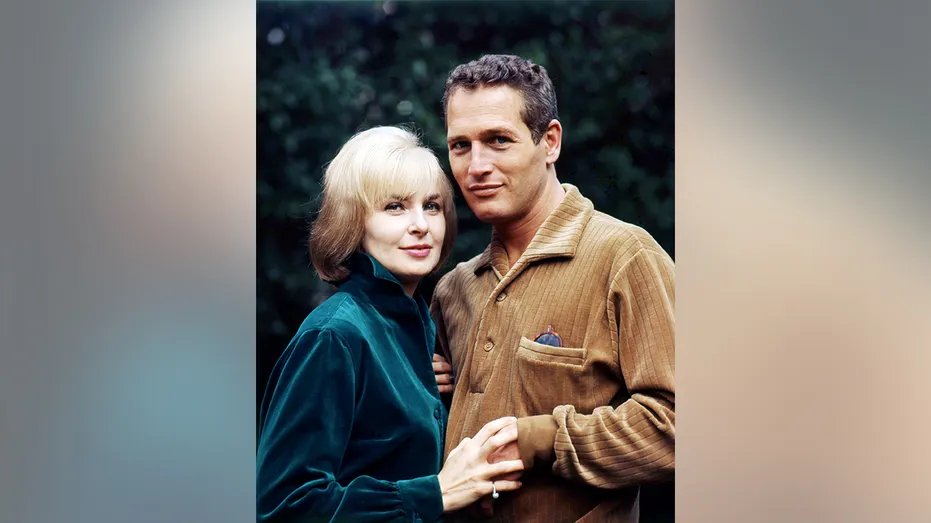 Paul Newman and Joanne Woodward in a 1965 photo.