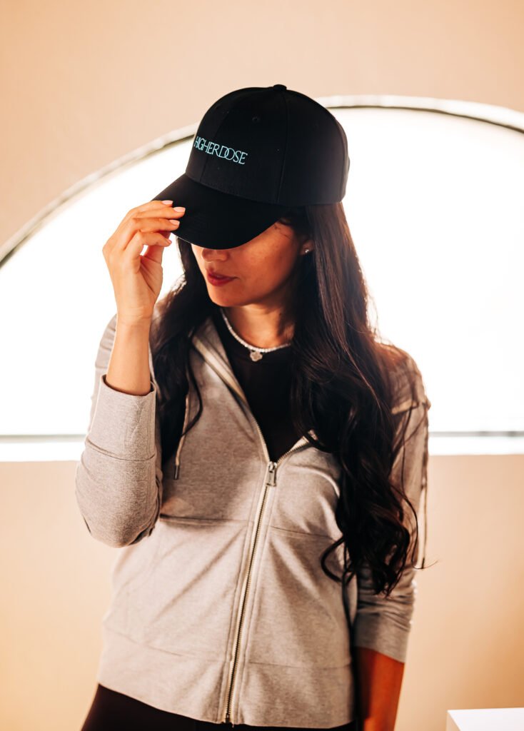 Red light baseball cap