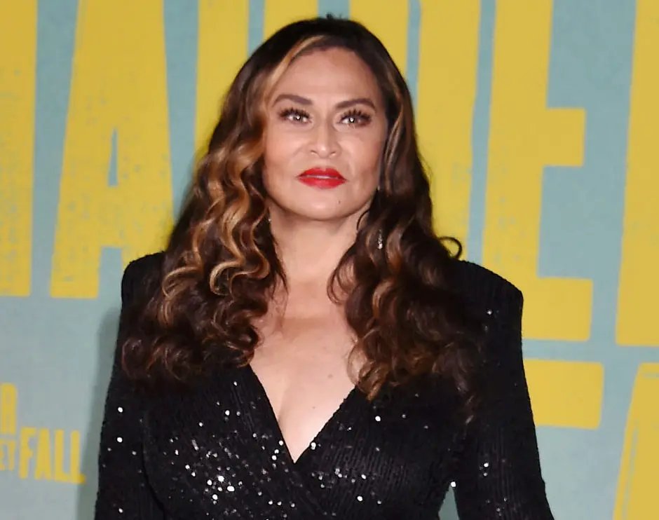 Tina Knowles Lawson at the premiere of her film in Los Angeles "The harder they fall"