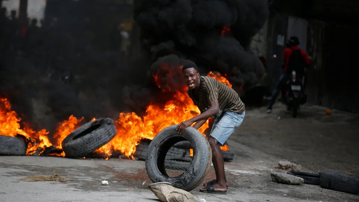 Anti-government protests in Haiti