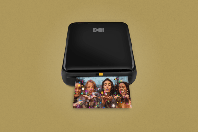 Smartphone photo instant printer
