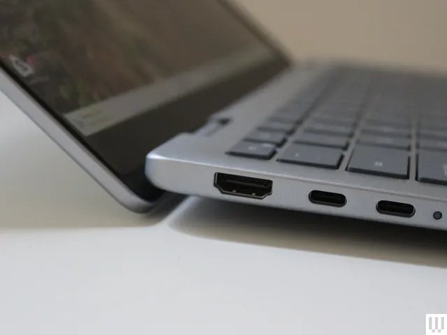 Image may contain: computer, electronics, laptop, PC, computer keyboard and hardware