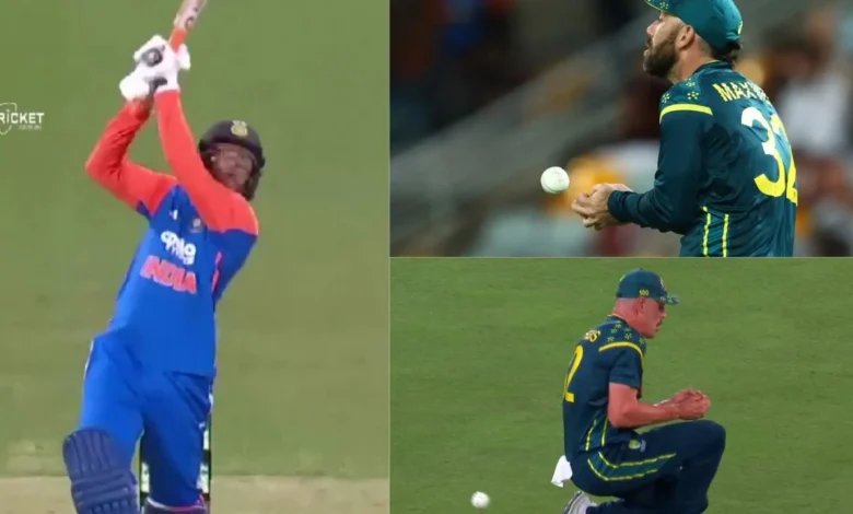 Abhishek Sharma gets two lifelines as Glenn Maxwell Ben Dwarshuis.webp