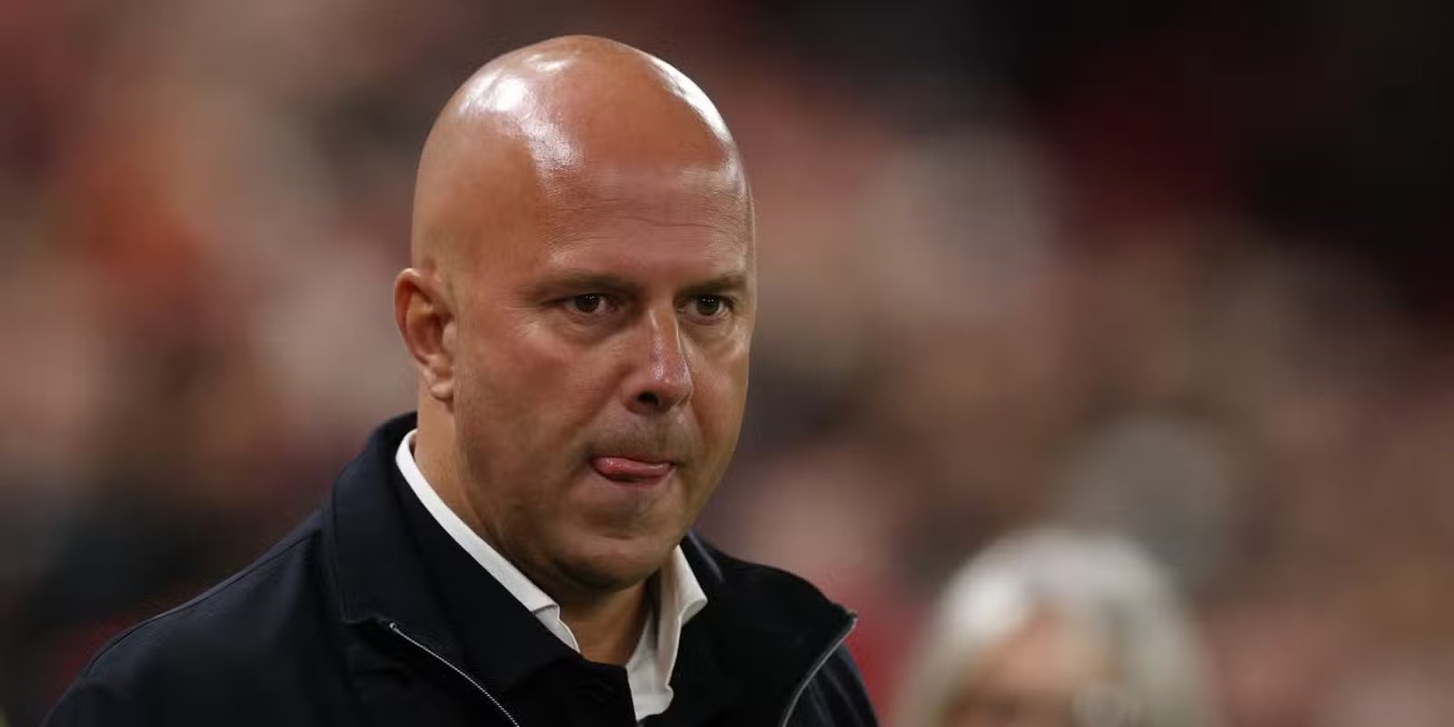 Liverpool coach Arne Slott before the match
