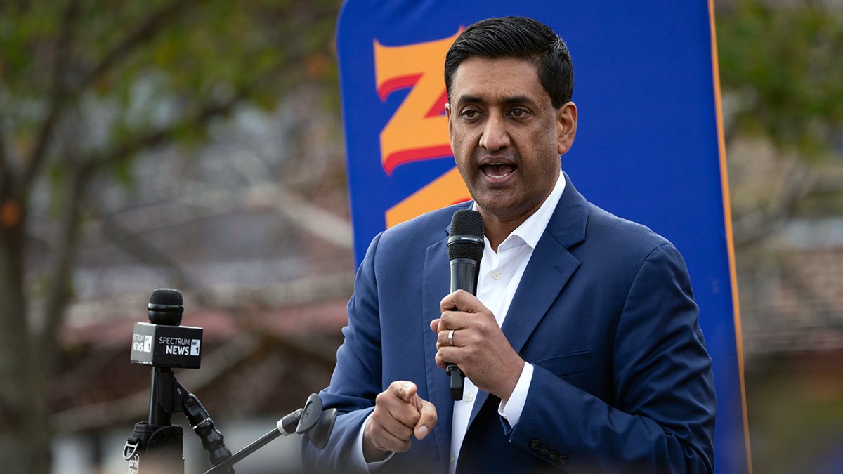 MP Ro Khanna campaign for Zahran Mamdani
