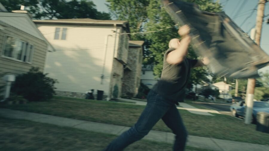 A fight in the cell, Block 99, 2017