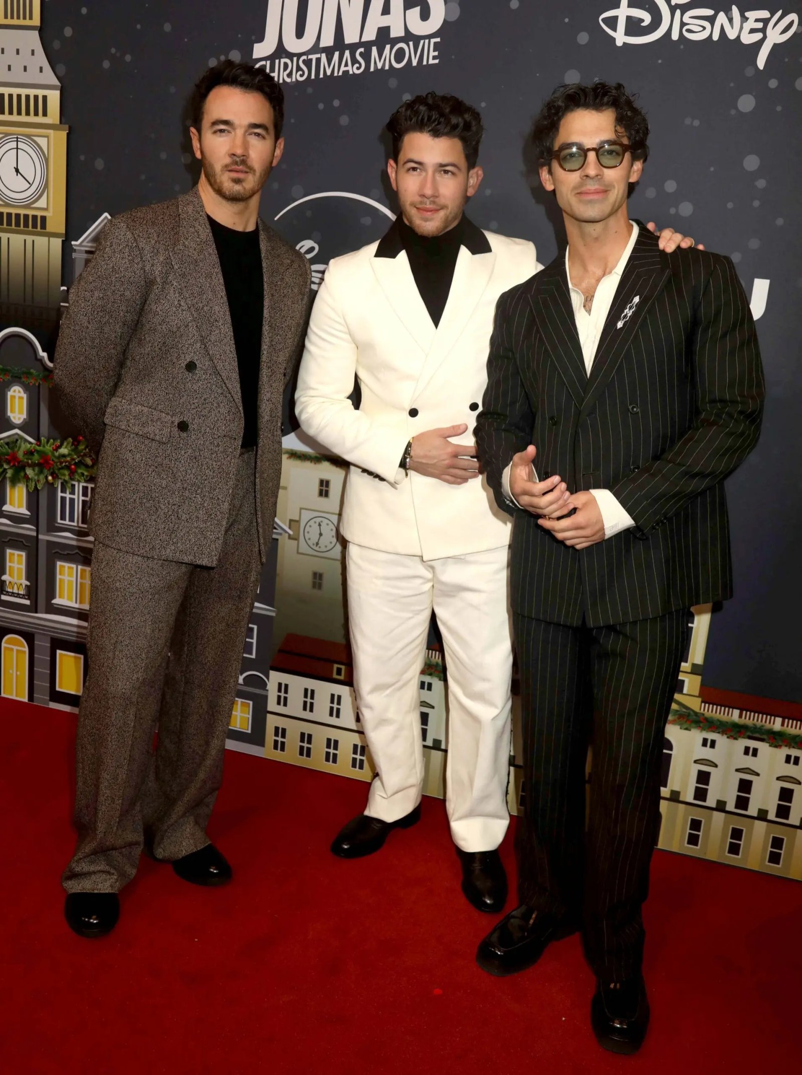 The Jonas Brothers in the <a href=